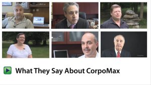 Video Testimonials about CorpoMax by Clients and Business Contacts
